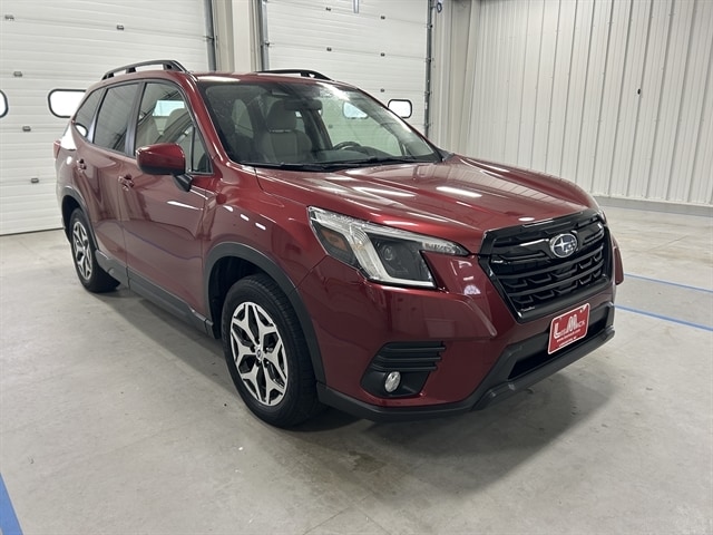 Used 2022 Subaru Forester Premium with VIN JF2SKAEC8NH407456 for sale in Lancaster, WI
