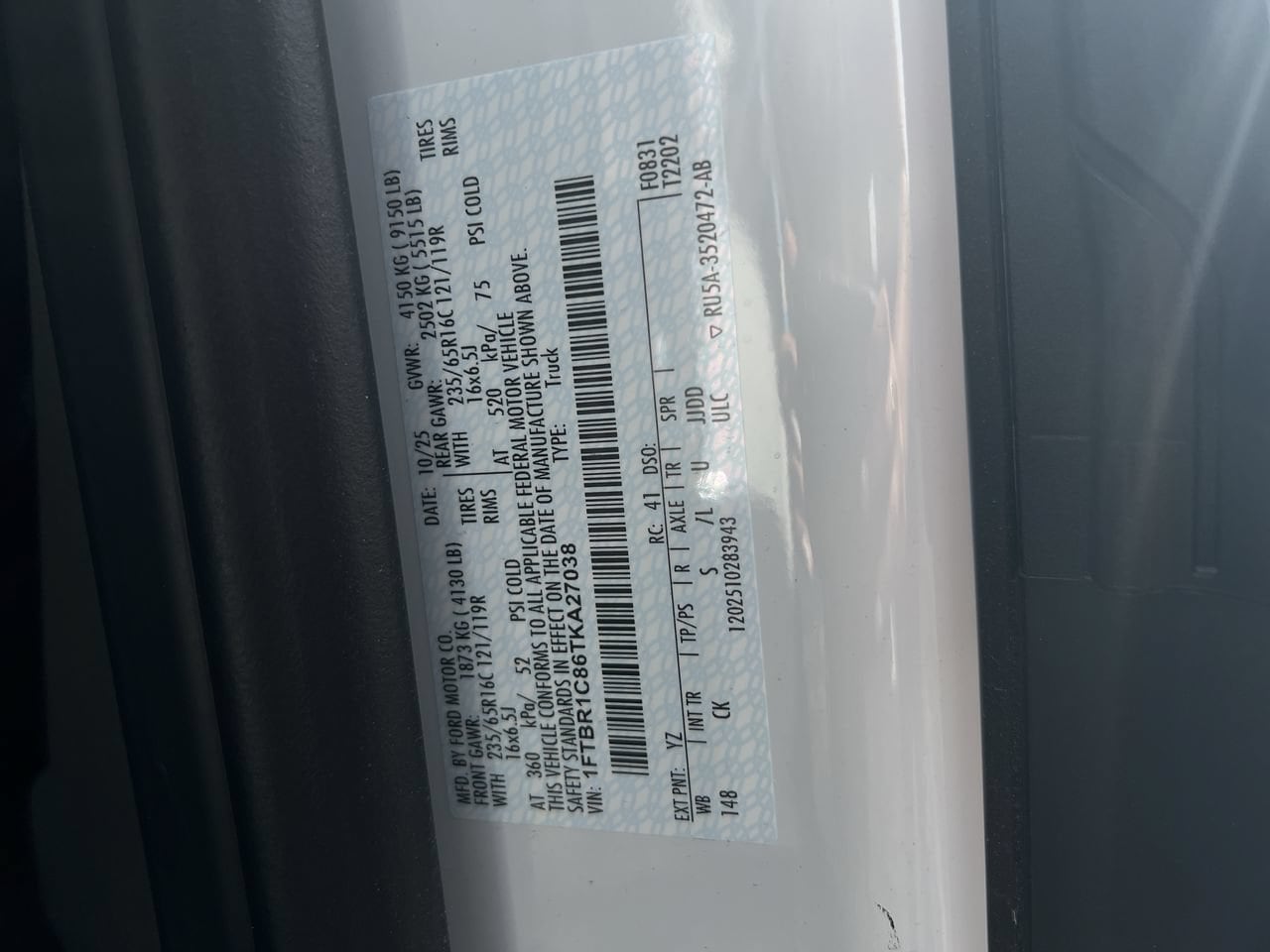 2026 Ford Transit Van Base - Photo 24