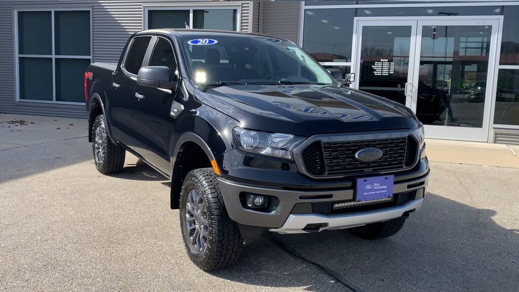 Certified 2020 Ford Ranger XL 4WD SuperCrew 5 Box Truck SuperCrew