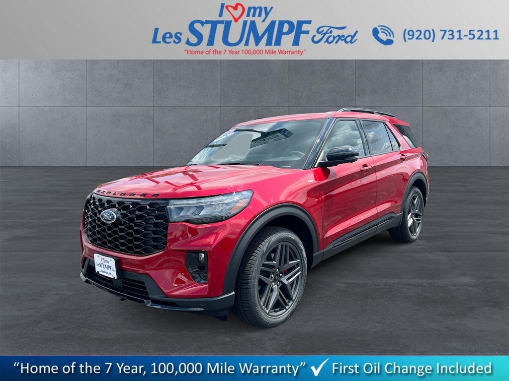 New 2026 Ford Explorer ST-Line SUV