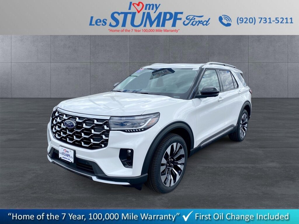New 2026 Ford Explorer Platinum SUV