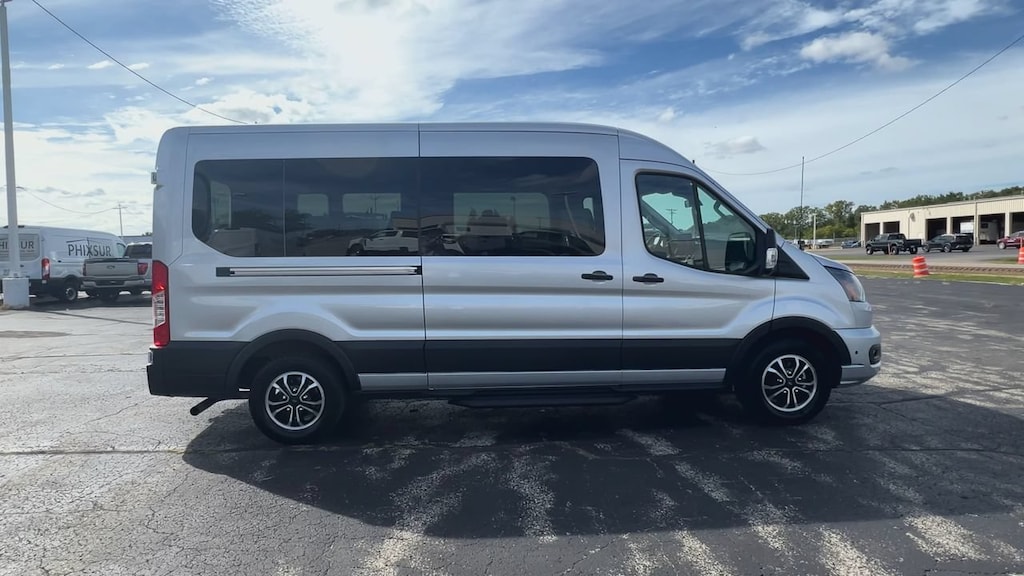 Certified 2025 Ford Transit-350 Passenger XL Wagon Medium Roof Van