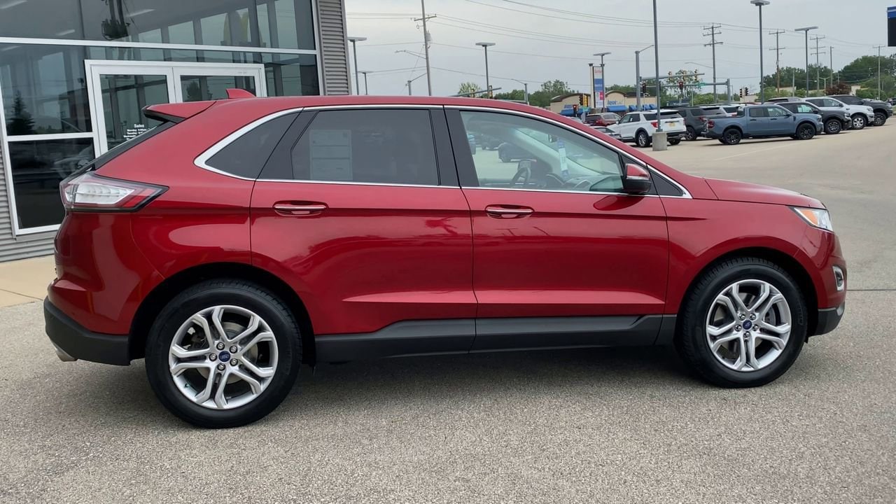 Used 2018 Ford Edge Titanium with VIN 2FMPK4K98JBB12228 for sale in Appleton, WI
