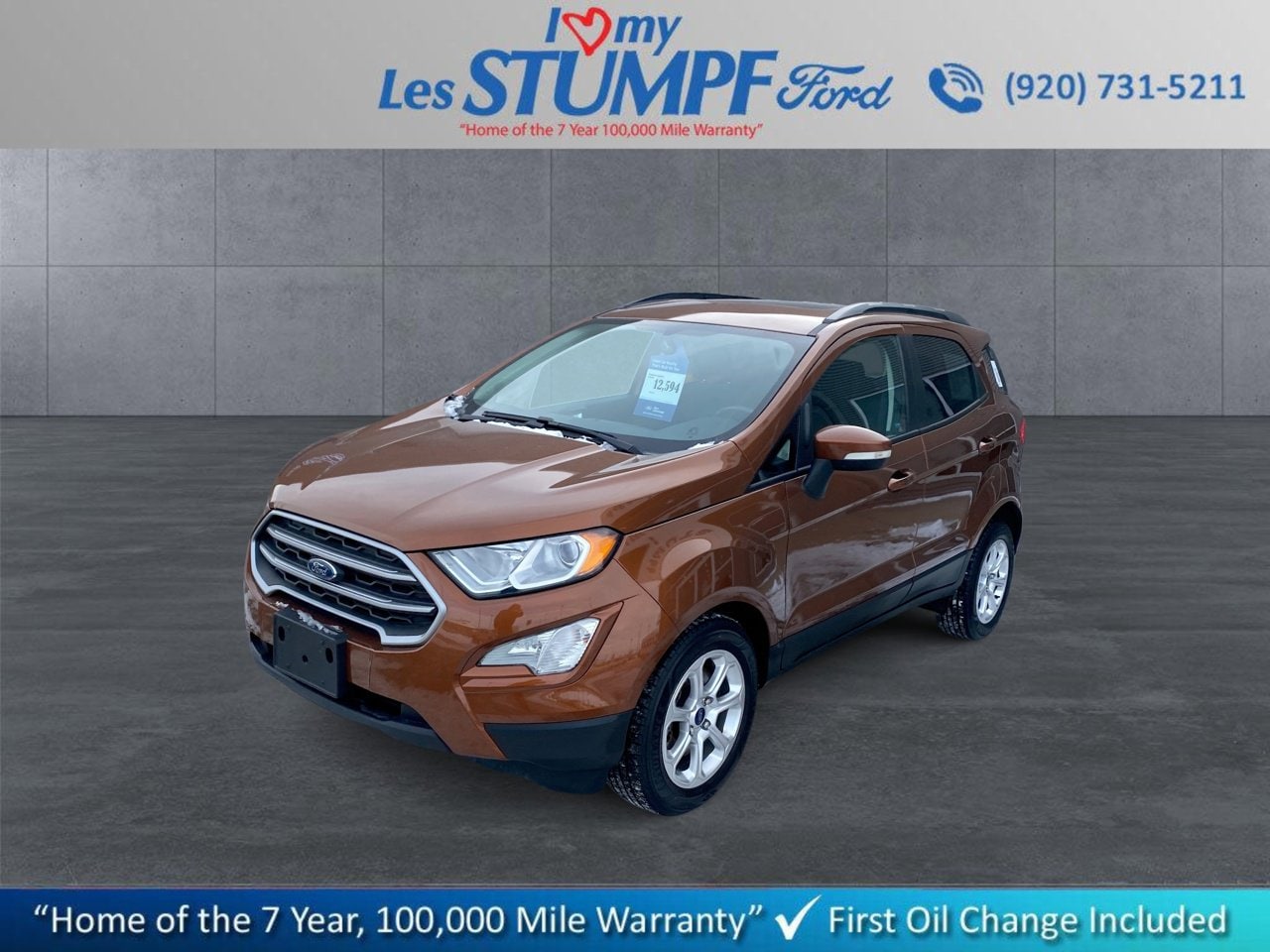 2018 Ford Ecosport SE