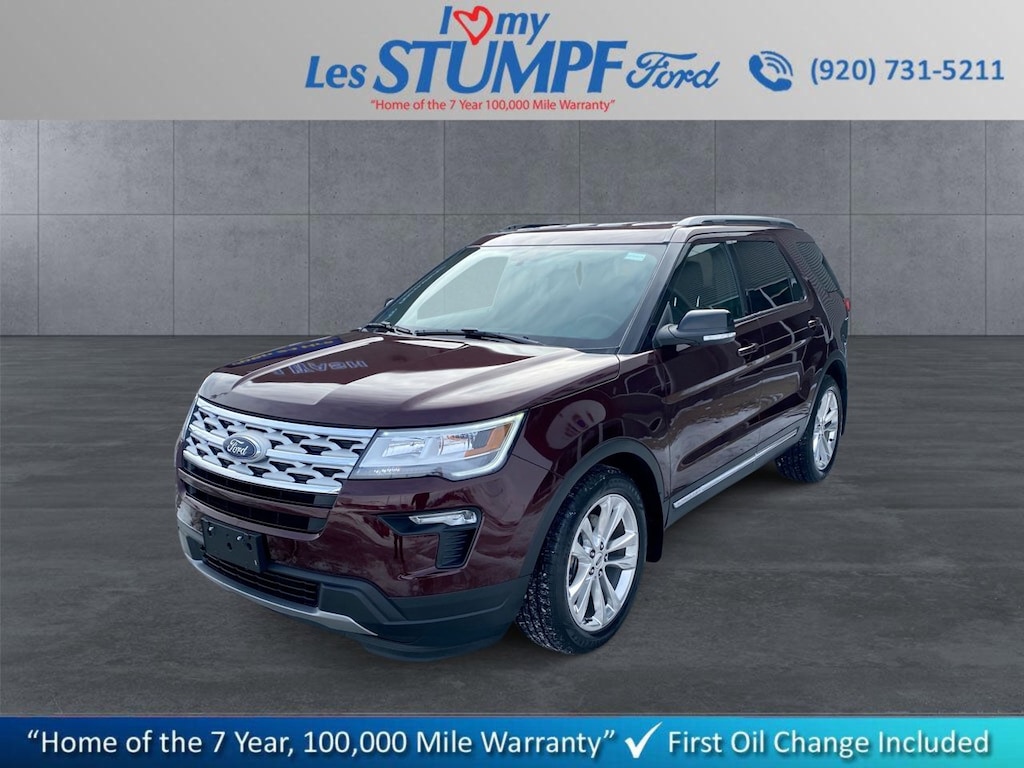 Certified 2018 Ford Explorer XLT SUV