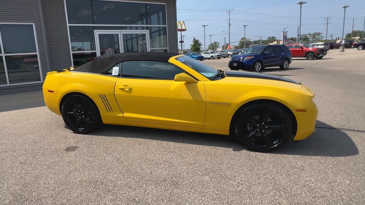 Used 2012 Chevrolet Camaro 1LT with VIN 2G1FB3D38C9182561 for sale in Appleton, WI