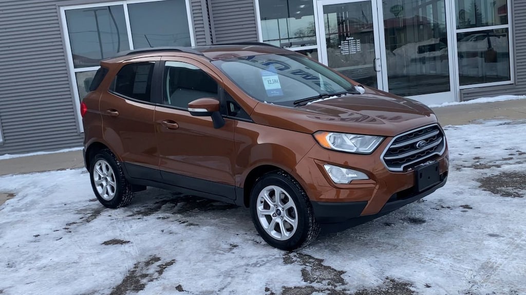 Certified 2018 Ford EcoSport SE SUV