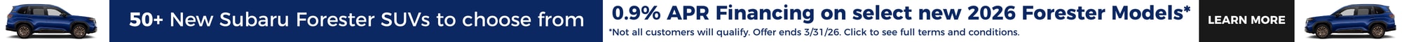 Subaru Forester Offers