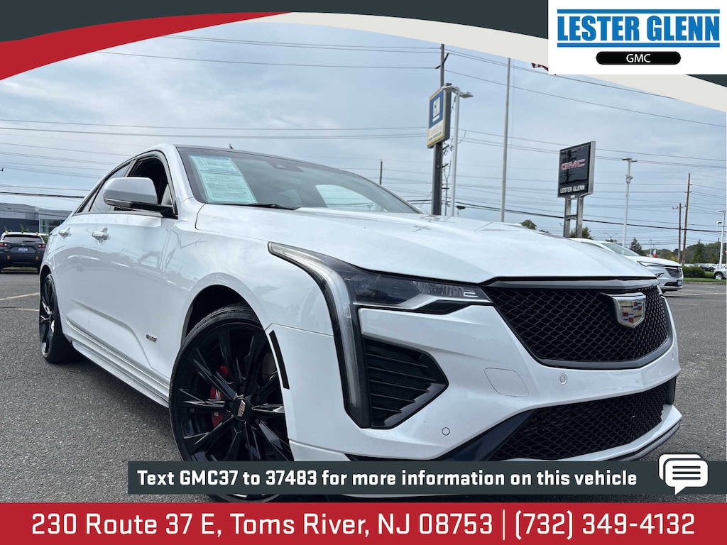 Used 2020 CADILLAC CT4-V V-Series Sdn