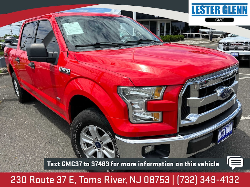 Used 2016 Ford F-150 XLT 4WD Supercrew 145 4WD SuperCrew 145