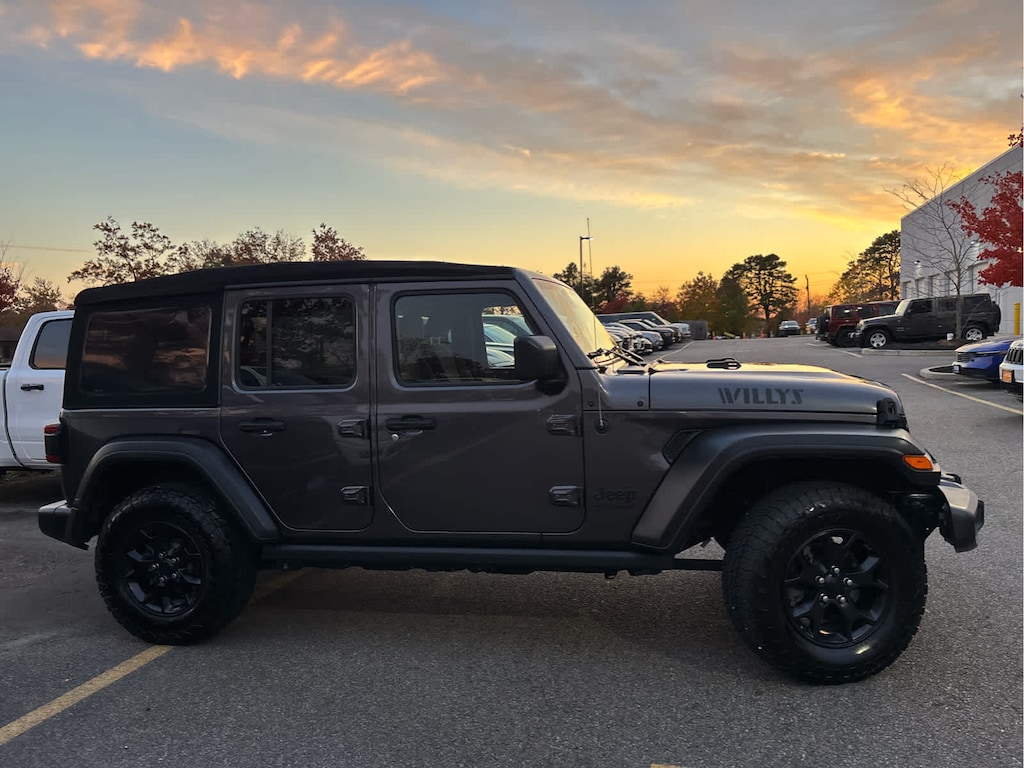Certified 2021 Jeep Wrangler Unlimited Willys SUV