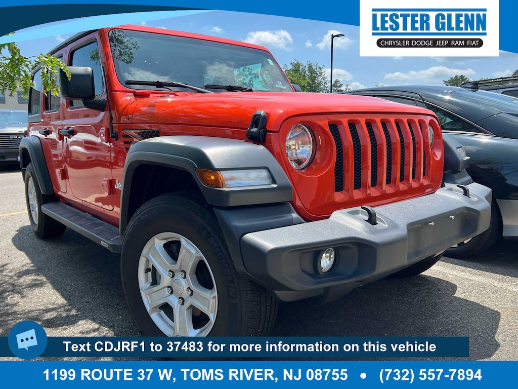 Used 2019 Jeep Wrangler Unlimited Sport S SUV