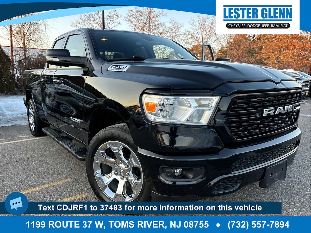 Certified 2022 Ram 1500 Big Horn Truck Quad Cab