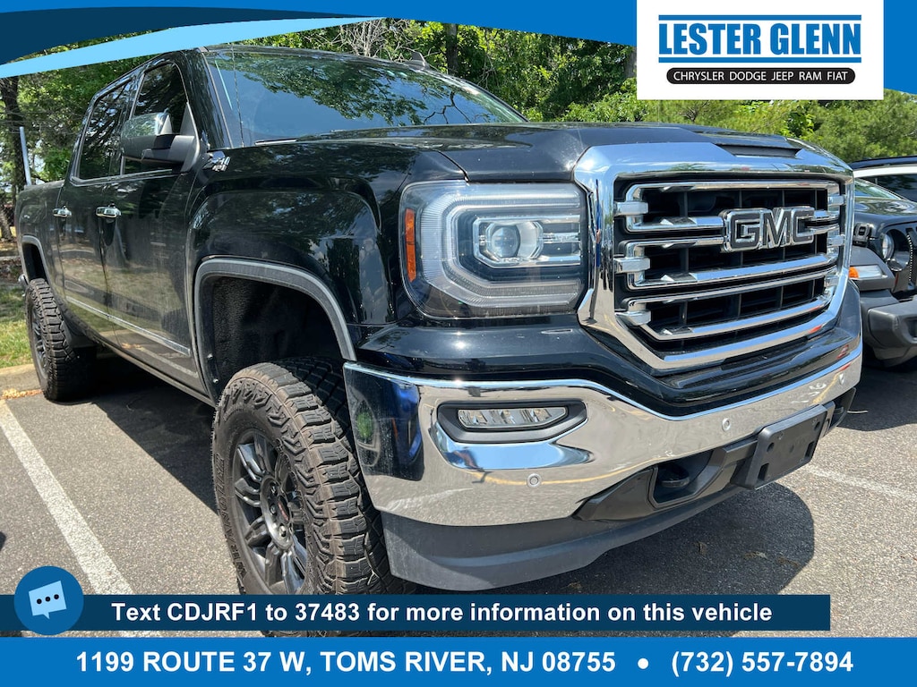 Used 2018 GMC Sierra 1500 SLT Truck Crew Cab