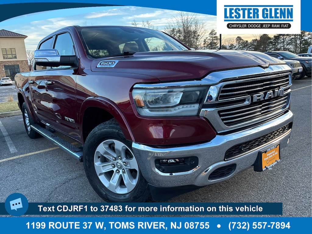 Certified 2022 Ram 1500 Laramie Truck Crew Cab