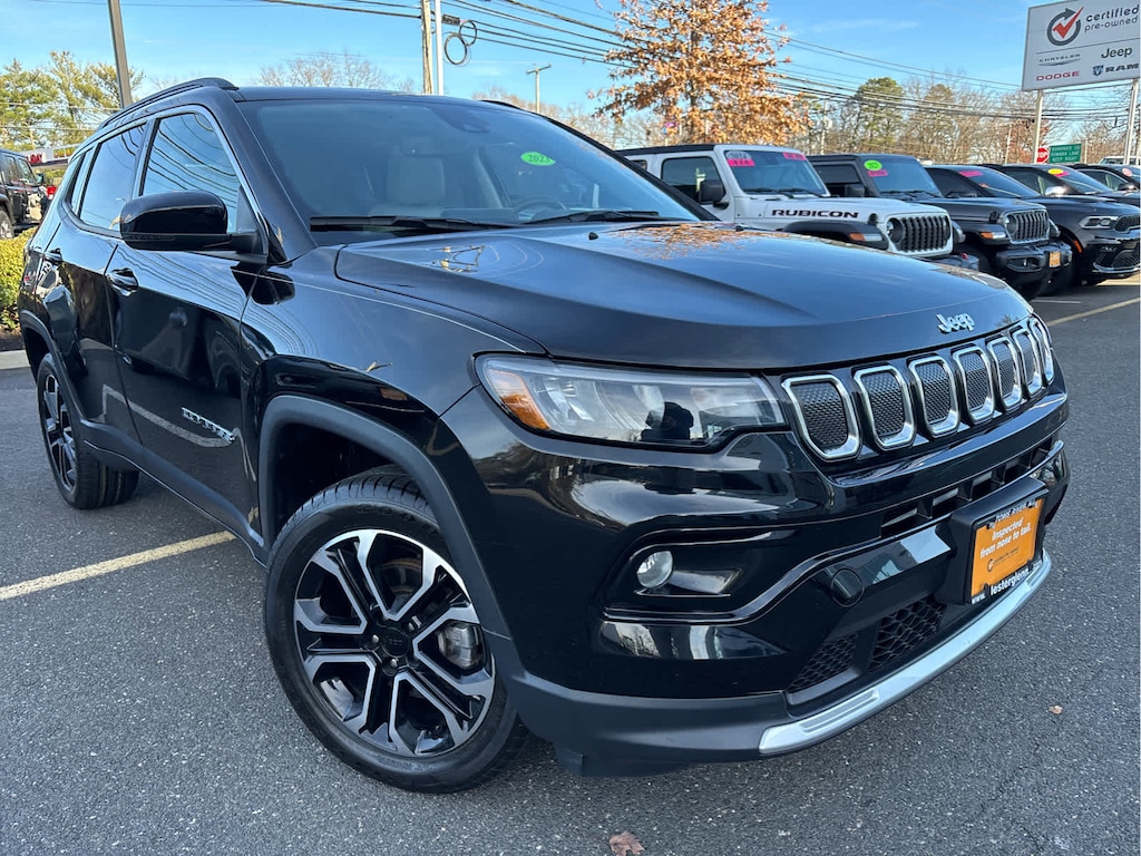 Certified 2022 Jeep Compass Limited SUV