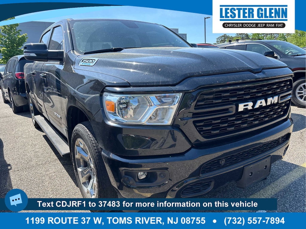 Certified 2022 Ram 1500 Big Horn Truck Crew Cab