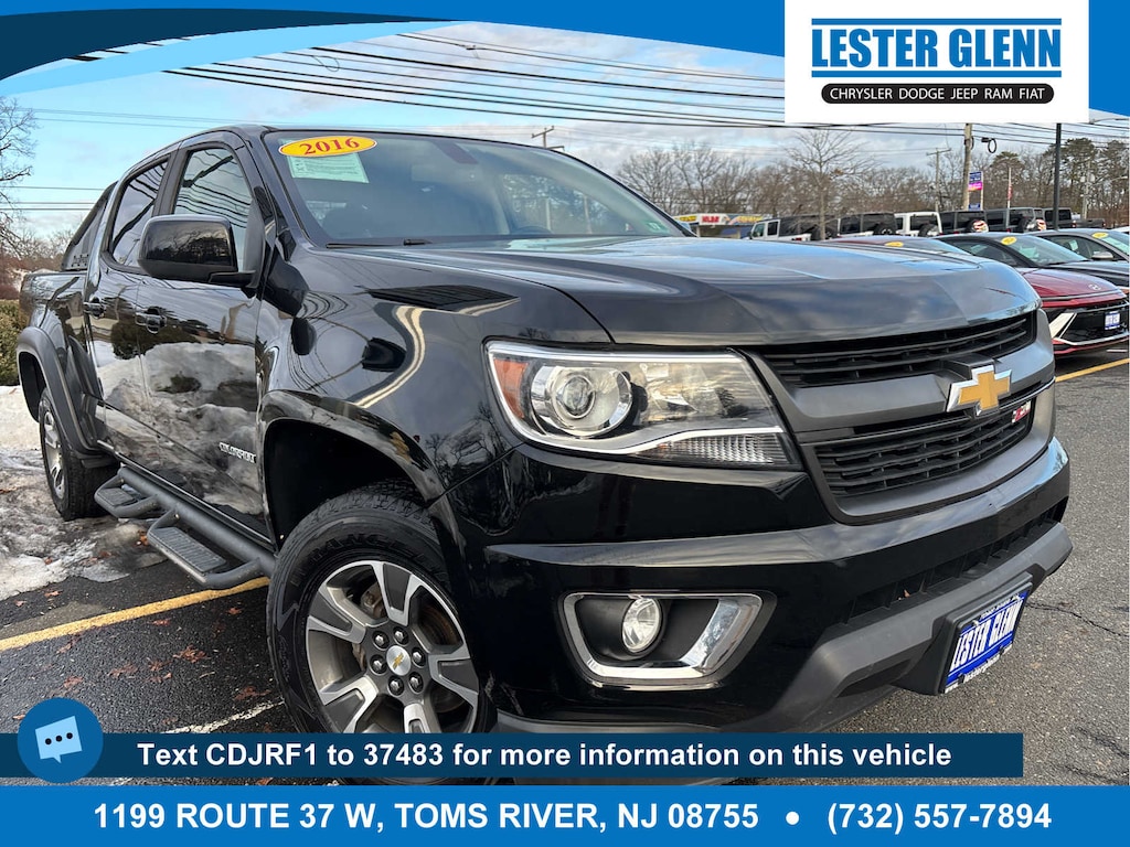 Used 2016 Chevrolet Colorado 4WD Z71 Truck Crew Cab