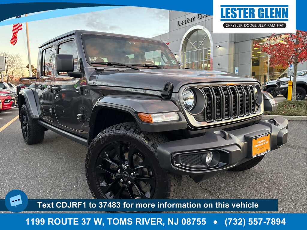 Certified 2025 Jeep Gladiator Nighthawk Truck Crew Cab