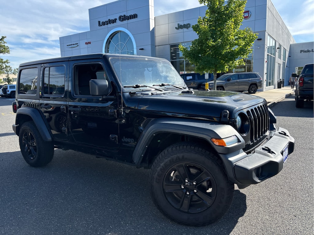 Certified 2021 Jeep Wrangler Unlimited Sport Altitude SUV