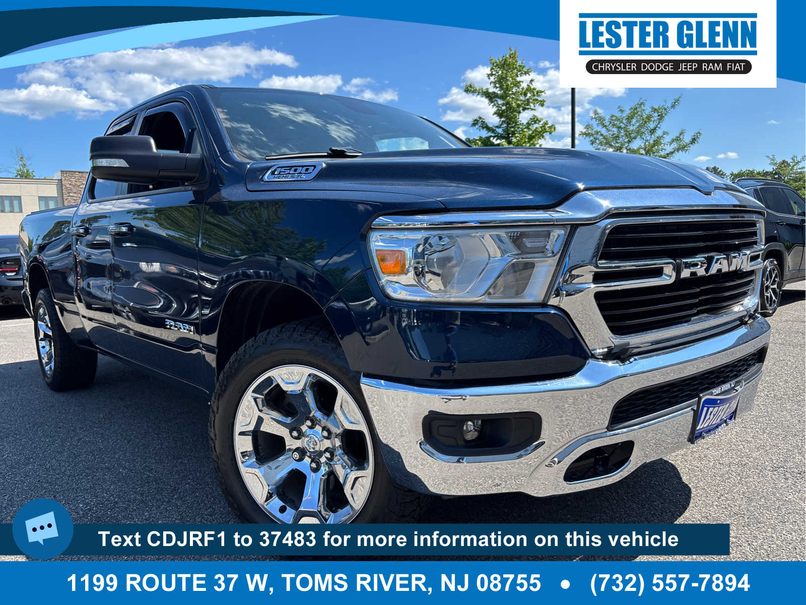 2019 RAM 1500 Big Horn/Lone Star 4x4 Quad Cab 6'4's photo