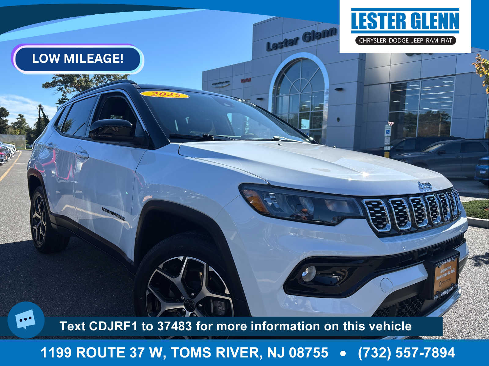 Certified 2025 Jeep Compass Limited SUV