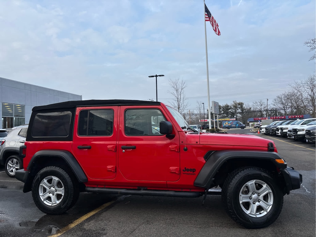 Used 2022 Jeep Wrangler Unlimited Sport S SUV