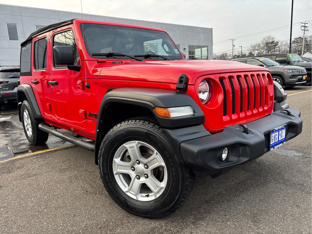Used 2022 Jeep Wrangler Unlimited Sport S SUV