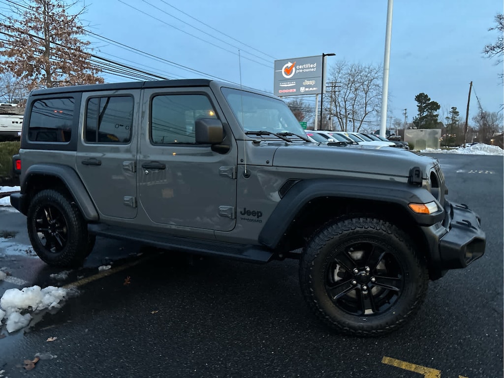 Certified 2022 Jeep Wrangler Unlimited Sport Altitude SUV