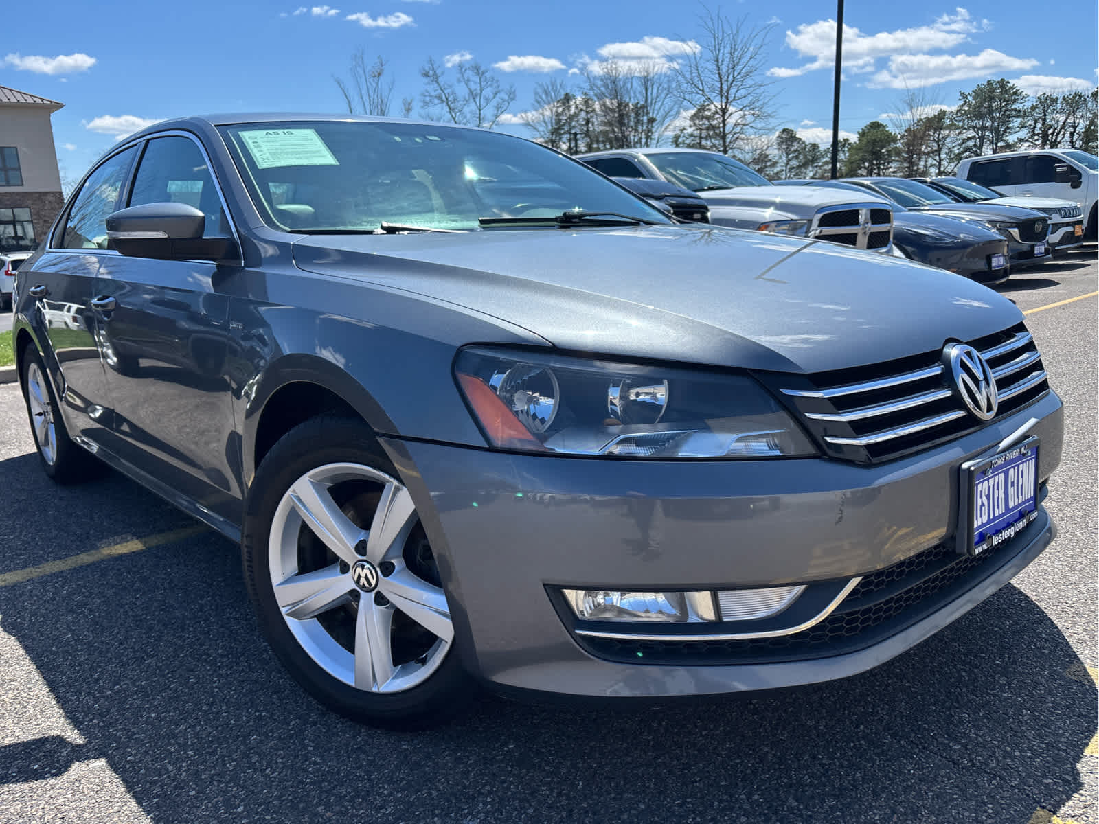 Used 2015 Volkswagen Passat Limited Edition with VIN 1VWAT7A39FC118548 for sale in Toms River, NJ