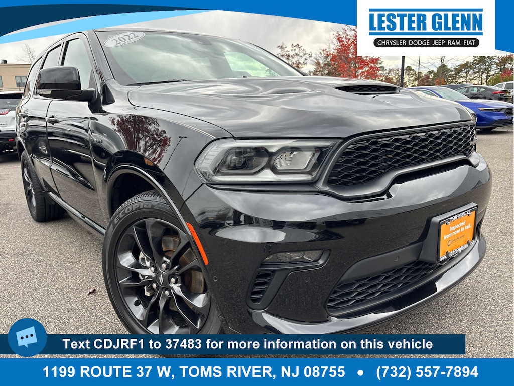 Certified 2022 Dodge Durango R/T SUV