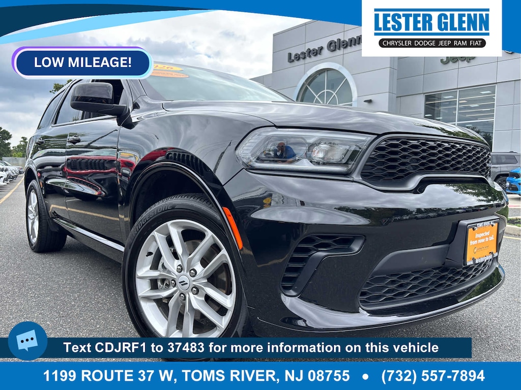 Certified 2026 Dodge Durango GT SUV