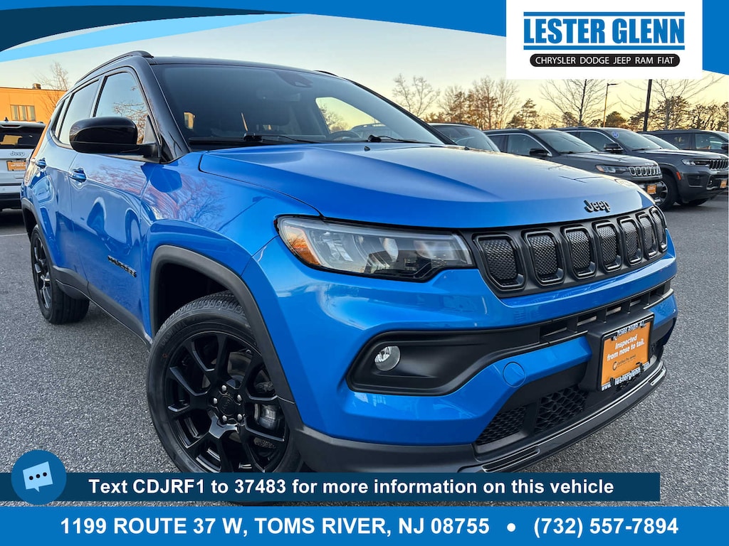 Certified 2022 Jeep Compass Altitude SUV