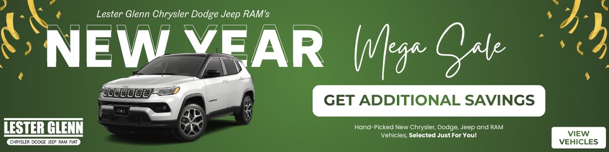 New Year Savings Event On Select New Chrysler Dodge Jeep RAM Inventory