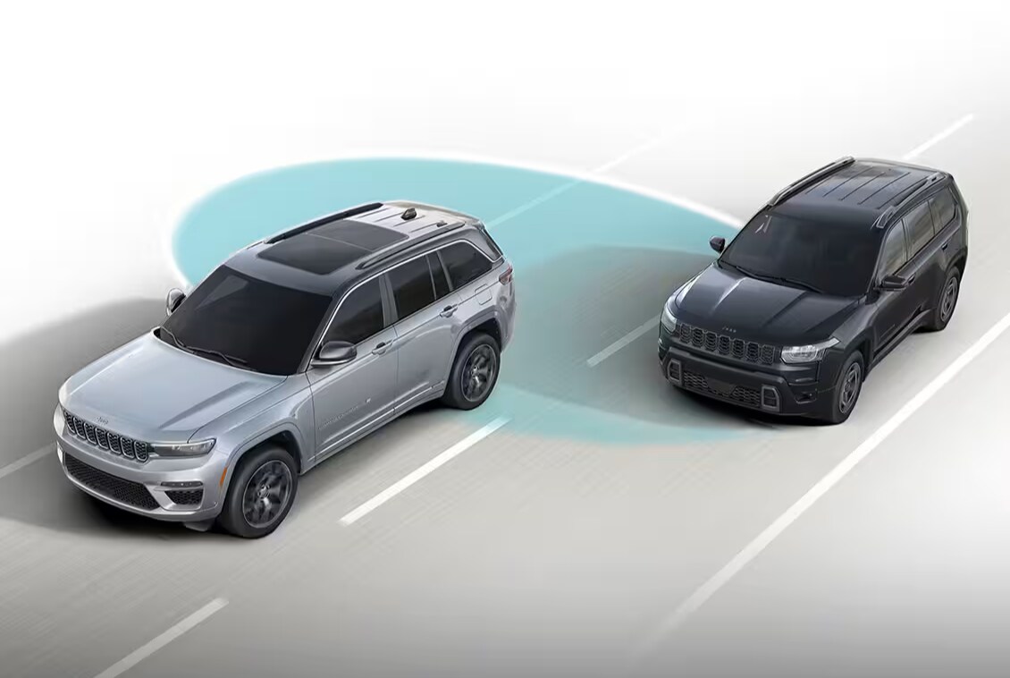 2026 Jeep Cherokee Blind Spot Monitoring Safety Tech Feature