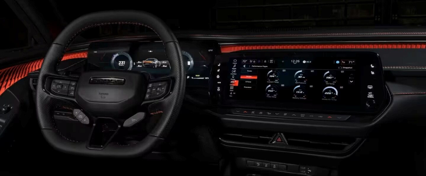 2027 Dodge Charger Tech Interior Dashboard