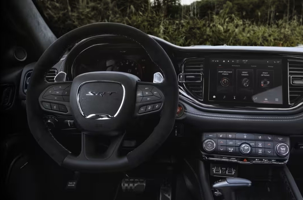 2027 Dodge Durango Driver Seat View of Interior Technology Features