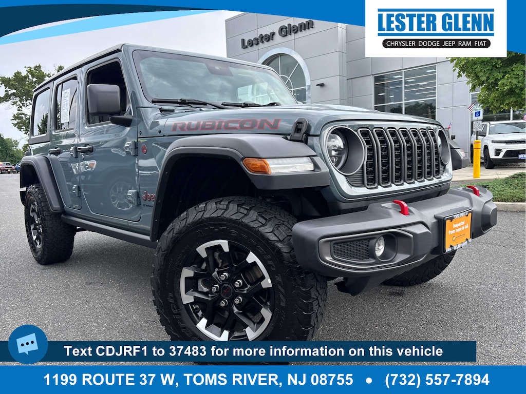 Certified 2025 Jeep Wrangler Rubicon SUV