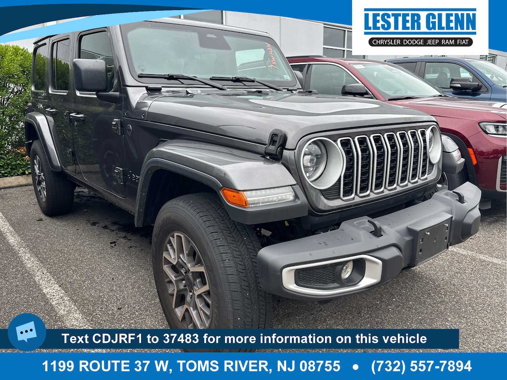 Certified 2025 Jeep Wrangler Sahara SUV