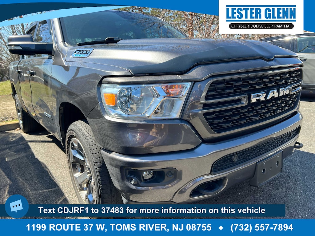 Certified 2022 Ram 1500 Big Horn Truck Crew Cab