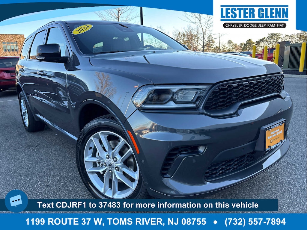 Certified 2024 Dodge Durango GT Premium SUV