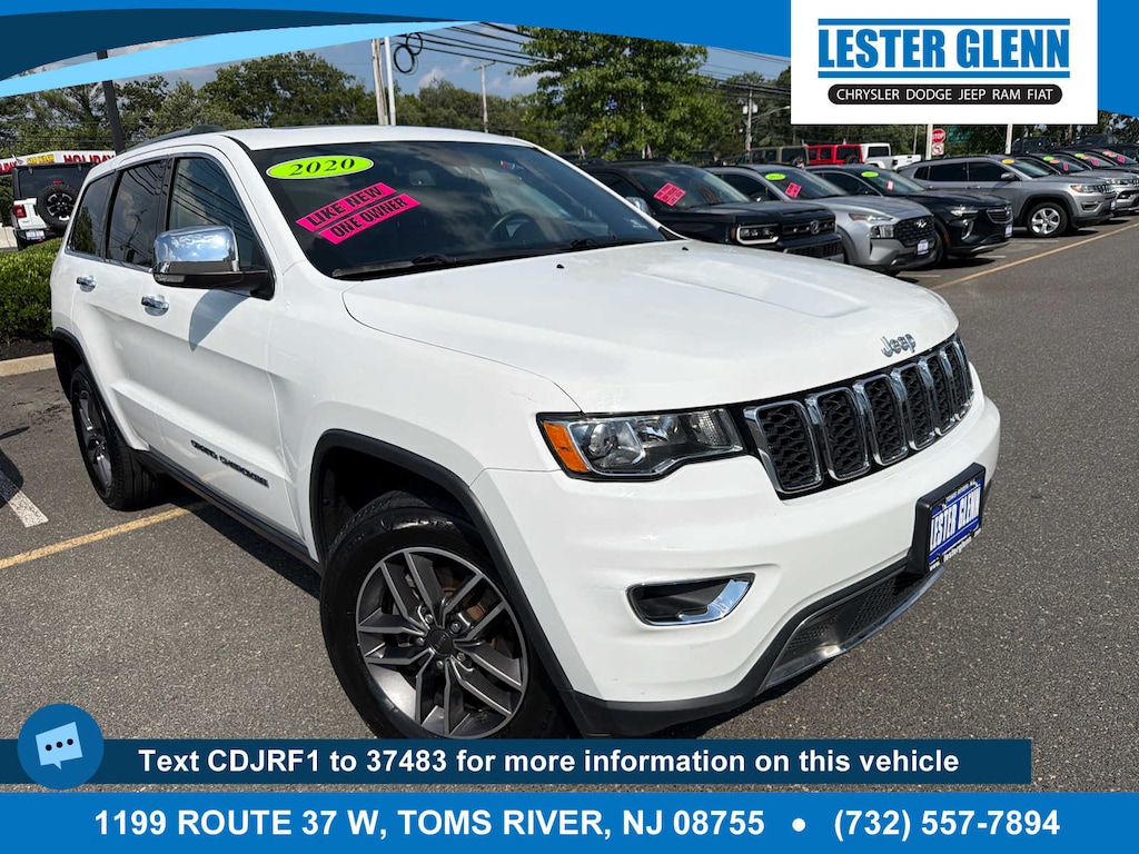 Used 2020 Jeep Grand Cherokee Limited SUV