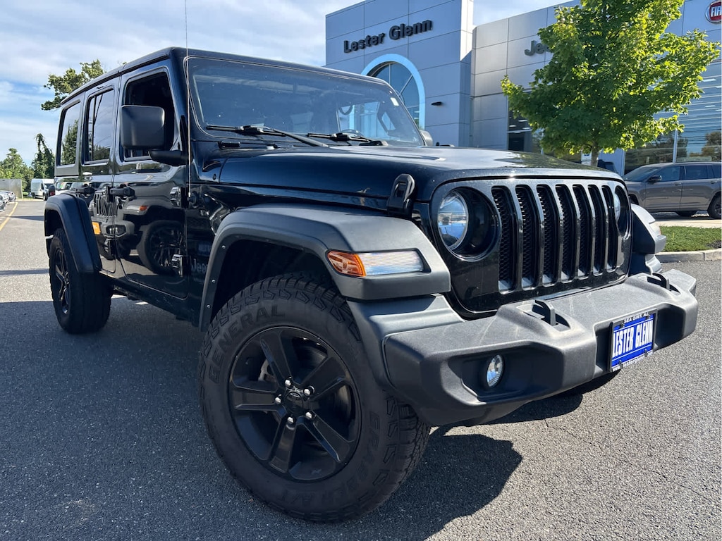 Certified 2021 Jeep Wrangler Unlimited Sport Altitude SUV