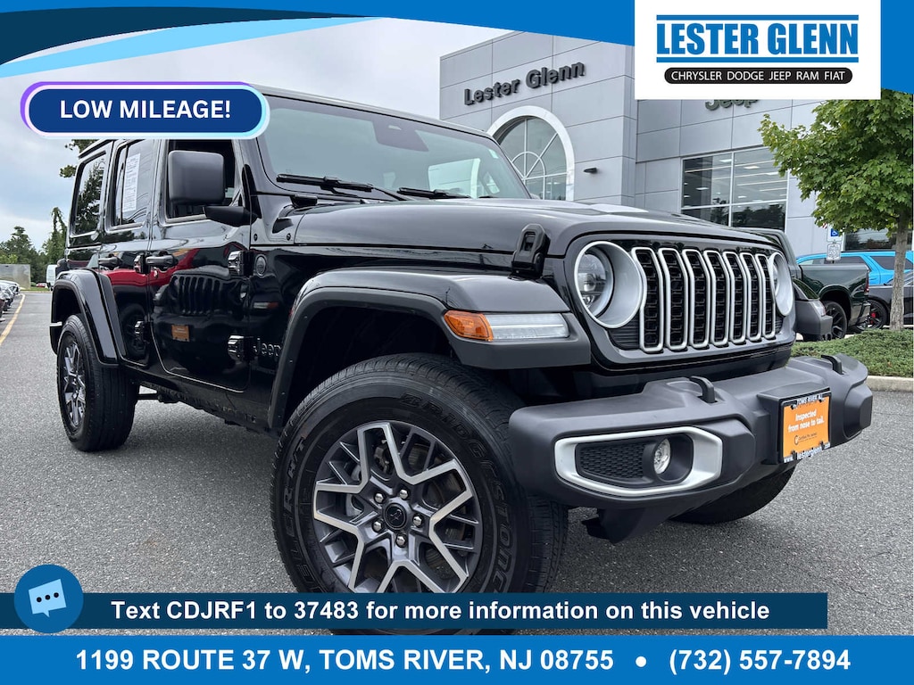 Certified 2026 Jeep Wrangler Sahara SUV
