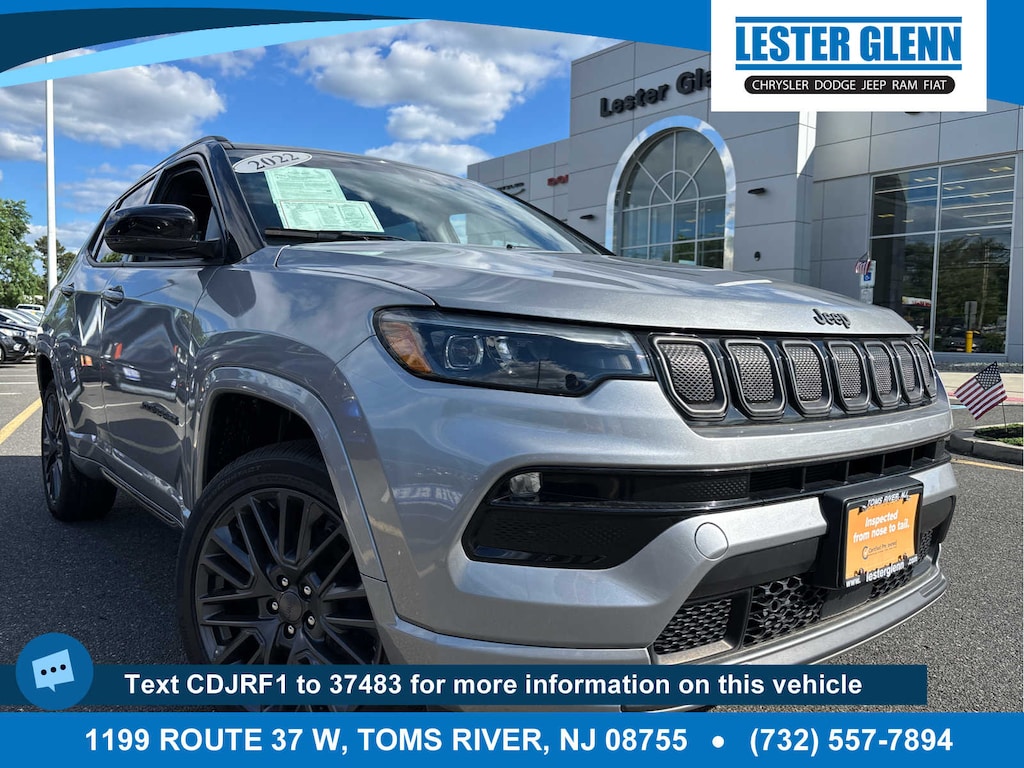 Certified 2022 Jeep Compass High Altitude SUV