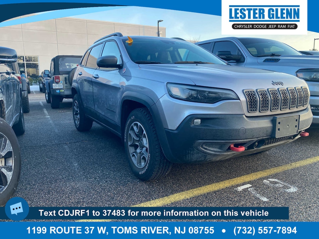 Used 2021 Jeep Cherokee Trailhawk SUV