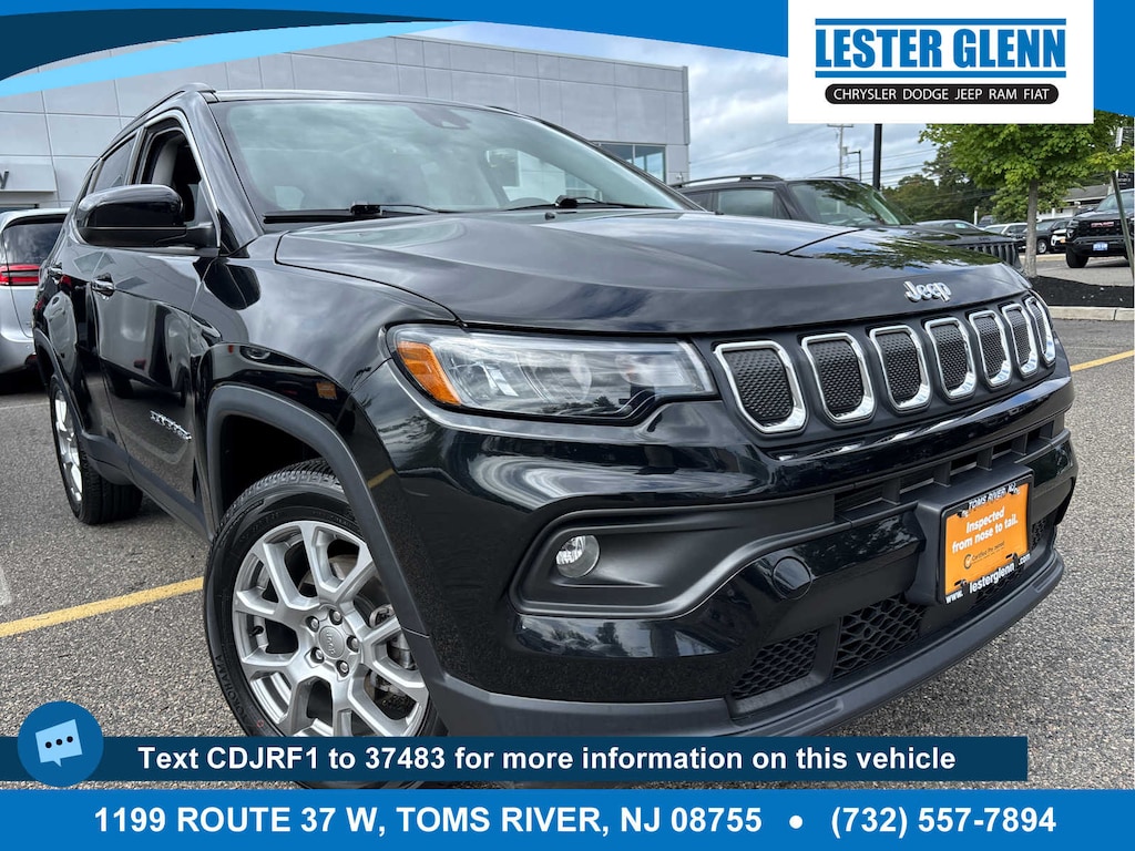 Certified 2022 Jeep Compass Latitude Lux SUV