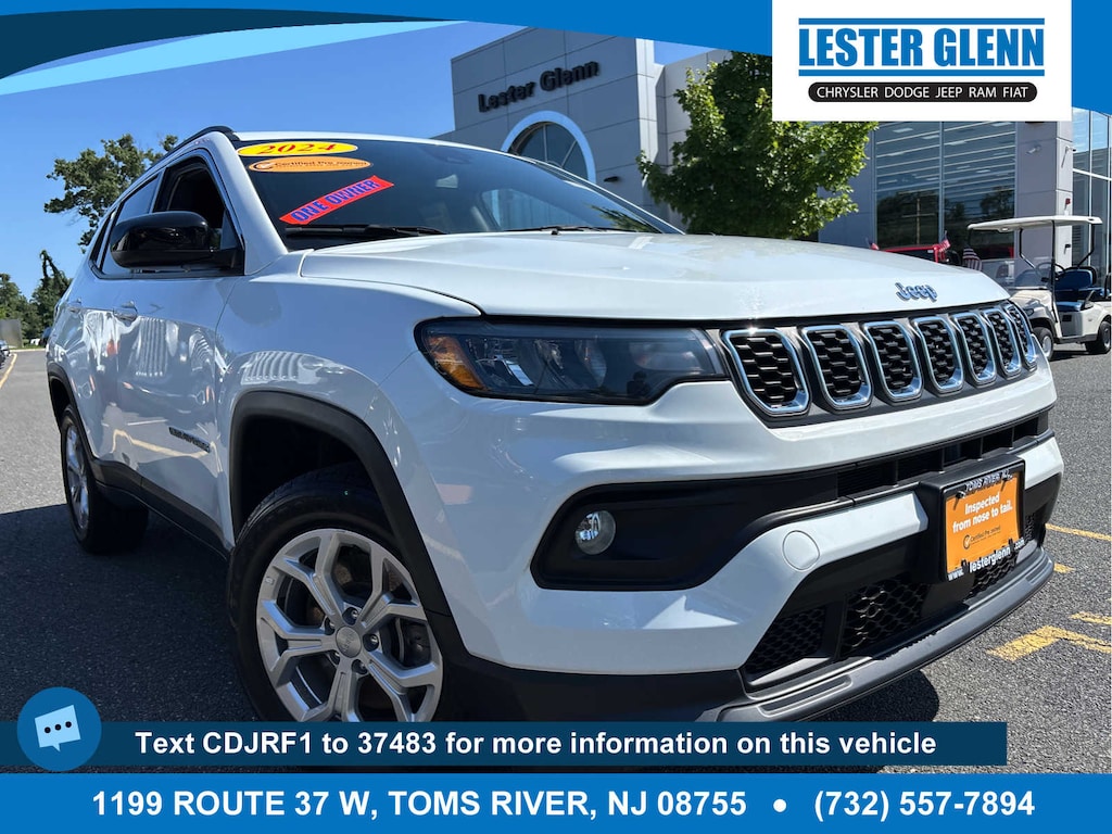 Certified 2024 Jeep Compass Latitude SUV