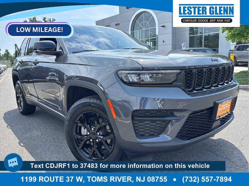 Certified 2025 Jeep Grand Cherokee Altitude X SUV