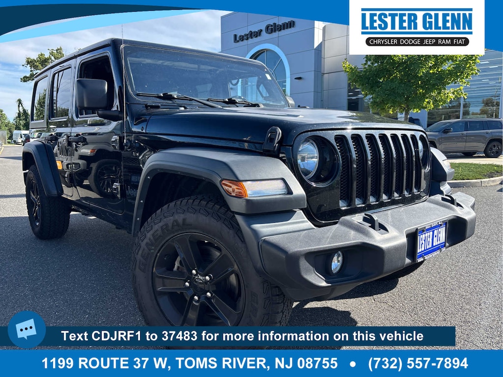Certified 2021 Jeep Wrangler Unlimited Sport Altitude SUV